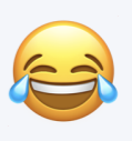 Emoji: Gesicht mit Freudentränen